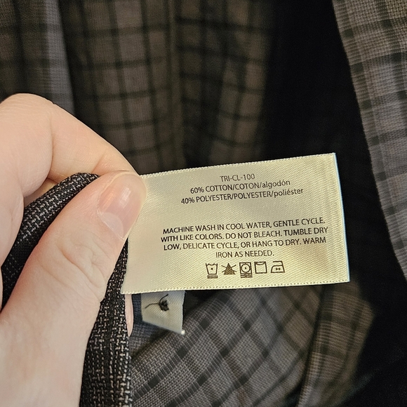 Haggar Clothing Men's Button-Down Shirt (XLT) - Picture 7 of 8